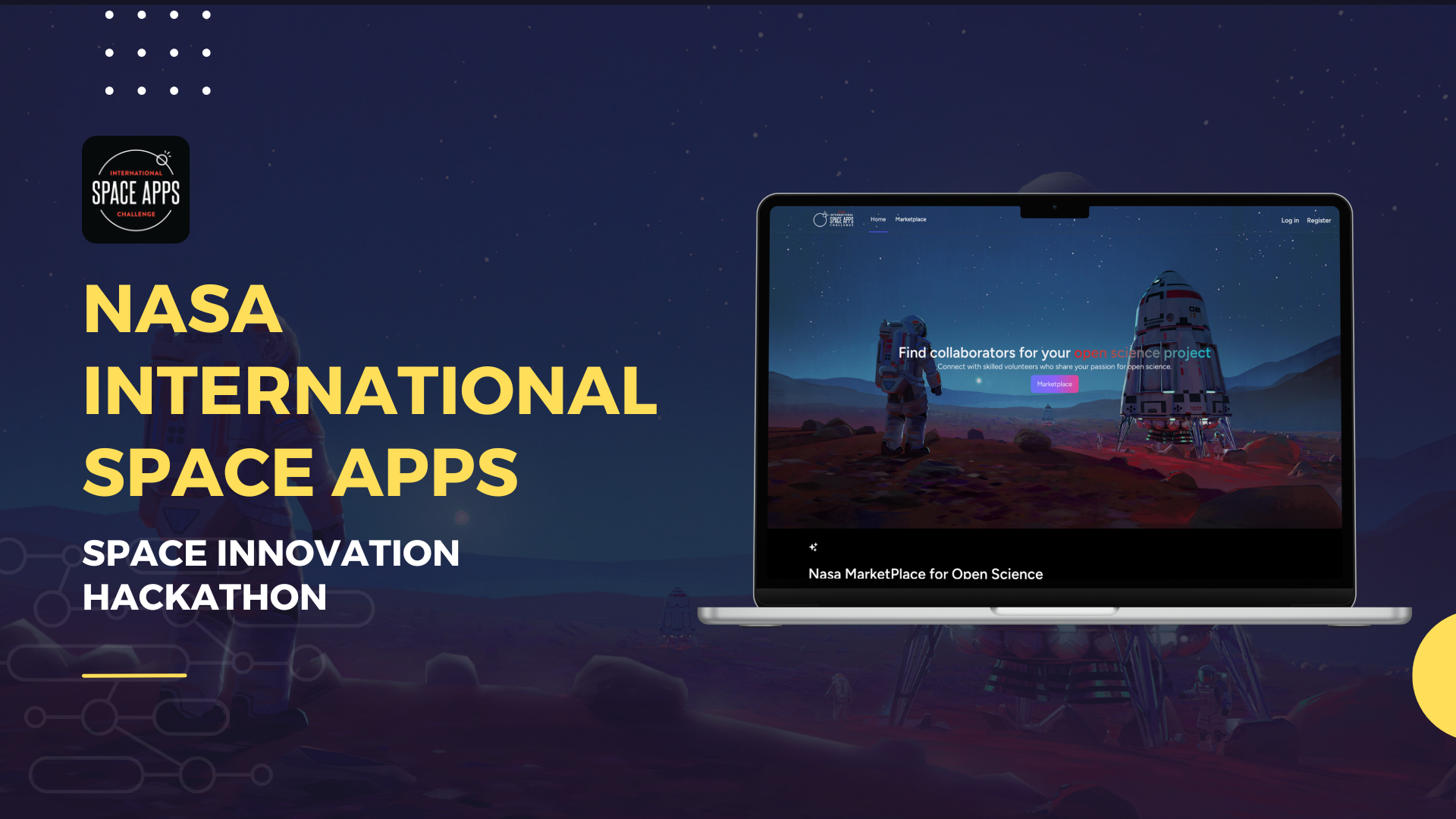 Nasa Space Application Hackathon Marketplace for Open Science